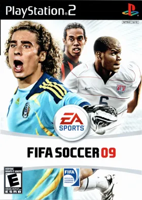 FIFA Soccer 09 box cover front